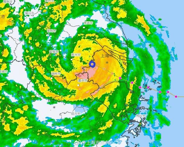 上海市青浦区发布台风黄色预警