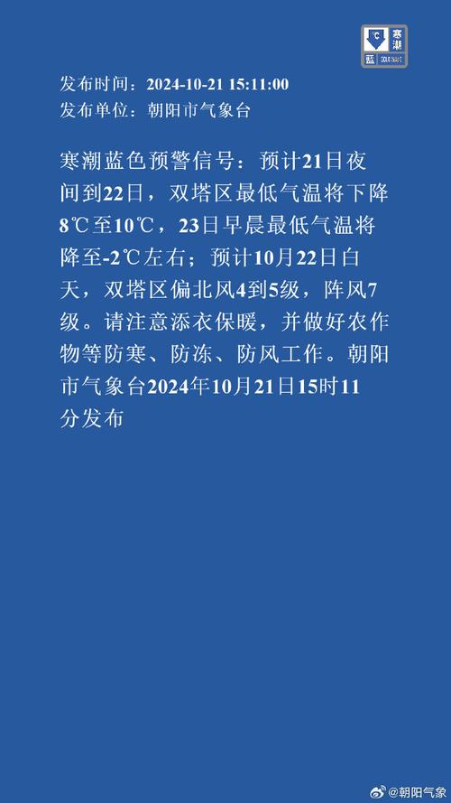 陕西省蓝田县发布寒潮蓝色预警