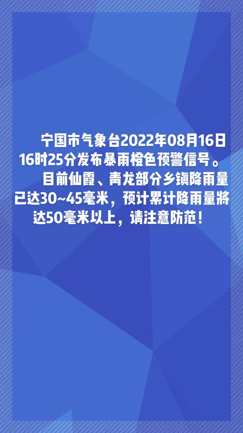 安徽省宁国市发布强对流黄色预警_3