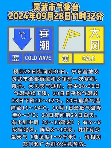 吉林省发布寒潮蓝色预警_3