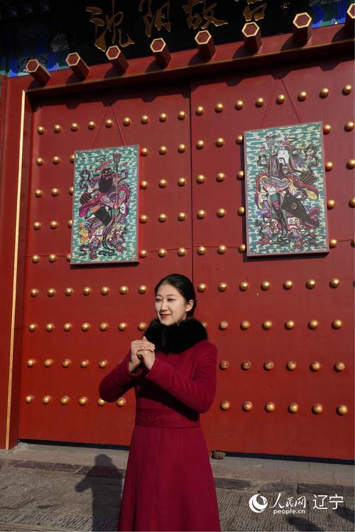 挂门神、送灶糖 沈阳故宫进入春节时间