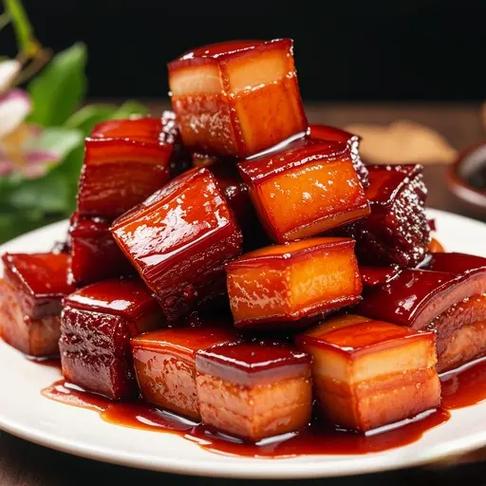 (寻味中华丨饮食)湘菜经典红烧肉,火候足时它自美