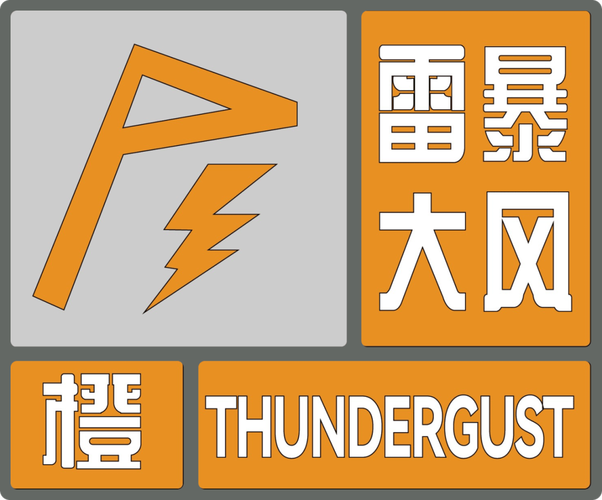 河南省滑县发布雷暴大风橙色预警